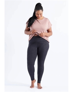 Спортивные брюки "Cerine" из дышащего переработанного полиэстера, черный Q by endurance