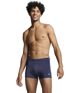 Купальные брюки с небольшим логотипом спереди, цвет морской волны Puma