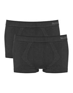 Брюки Retro "GO Smooth Hipster 2P" (2 шт.), мужские хипстеры, черный Sloggi