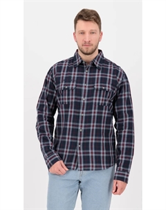 DEPROC Активная рубашка для активного отдыха "DENVER CTTN MEN", также доступна в больших размерах, цвет Blue-Red-Check Deproc active