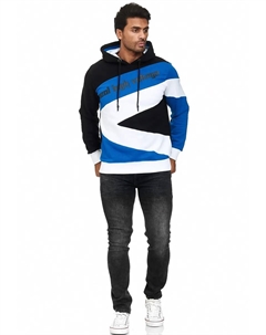 Толстовка с капюшоном спортивного дизайна, синий Rusty neal