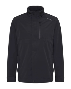 Длинная куртка, с капюшоном, с водоотталкивающей функцией, цвет морской волны Bugatti