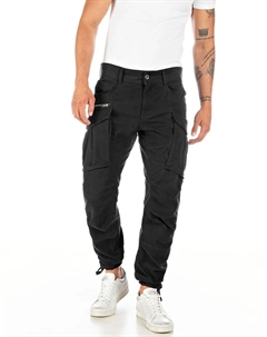 Повтор Брюки-карго "ДЖО", черный Replay