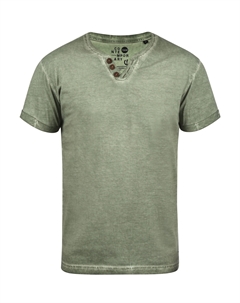 Футболка Rundhals, зеленый Solid