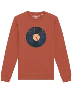 Свитер Sweatshirt Broken Vinyl, светло-коричневый Watapparel