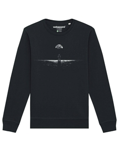 Свитер Sweatshirt Lost in space, черный Watapparel