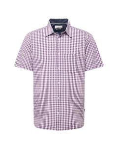 Клетчатая рубашка Regular fit Button Up Shirt, цвет purple/lilac S.oliver