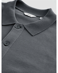 Вязаный кардиган Regular fit Knit Cardigan, графитовый Next