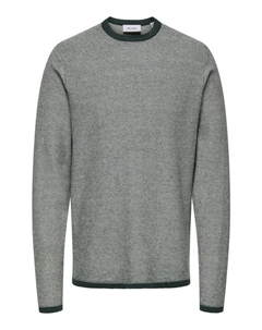 Пуловер Timmy, темно-зеленый Only & sons