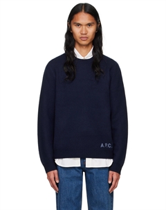 Темно-синий свитер Эдварда A.p.c.