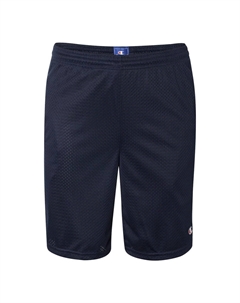 Шорты из полиэстера с сеткой 9 с карманами, темно-синий Champion