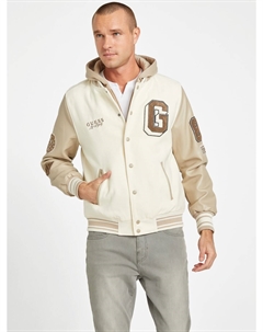 Университетская куртка Mark с капюшоном, цвет Over Night Oats Guess factory
