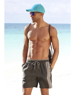 Шорты для плавания, различные однотонные цвета, черный S.oliver