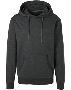 Толстовка для дома, длинный рукав, толстовка с круглым вырезом и капюшоном, смесь хлопка Loungewear, антрацит Bench