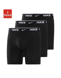 Underwear Боксеры (3 шт.) с особенно длинными штанинами и поясом с логотипом, черный Nike