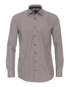 Деловая рубашка "Деловая рубашка принт", красный Venti