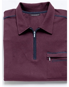 Рубашка-поло "Рубашка-поло с короткими рукавами", цвет Aubergine Catamaran