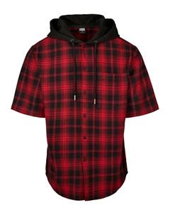 Рубашка с длинными рукавами " Men's Hooded Short Sleeve Shirt" (1 шт.), черный Urban classics