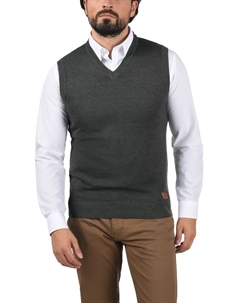 Свитер с V-образным вырезом " BHLarsson", цвет Charcoal Blend