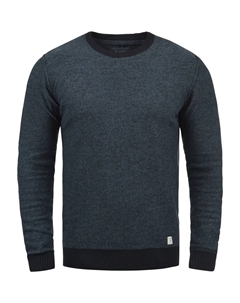 Свитер с круглым вырезом " BHNathan", синий Blend