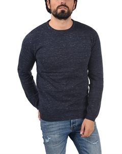 Свитер смесовой вязки " BHAdrian", синий Blend