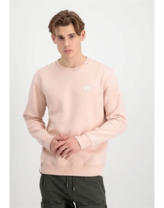 Свитер " Мужчины - Толстовки Базовый свитер с маленьким логотипом", цвет Pale Peach Alpha industries