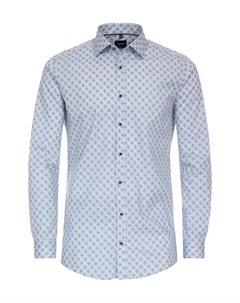 Деловая рубашка "Деловая рубашка принт", синий Venti
