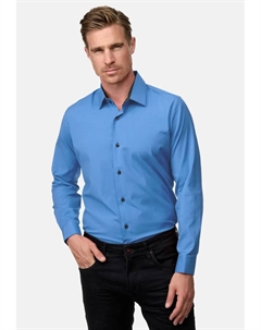 Рубашка с длинными рукавами, жилетом и галстуком, синий Rusty neal