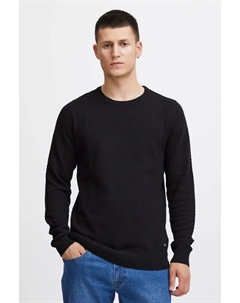 Свитер смесовой вязки " BHZap", черный Blend