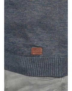 Свитер смесовой вязки " BHDansel", синий Blend