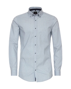 Деловая рубашка "Деловая рубашка принт", синий Venti