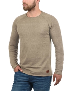 Свитер смесового трикотажа " BHJohn", коричневый Blend