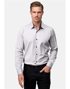 Рубашка с длинными рукавами, жилетом и галстуком, серый Rusty neal