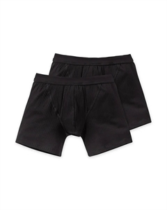 Брюки Retro ""Authentic"" (2 шт. в упаковке), со стильной иголкой, черный Schiesser