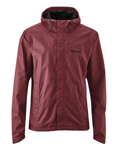 Велокуртка "Save Light", мужская дождевик, ветро- и водонепроницаемая, велокуртка с капюшоном, красный Gonso