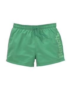 Шорты для плавания с надписью-логотипом сбоку, зеленый Bench