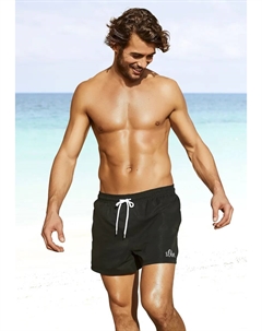 Шорты для плавания в дополняющем цвете, черный S.oliver