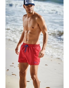 Шорты для плавания в дополняющем цвете, красный S.oliver
