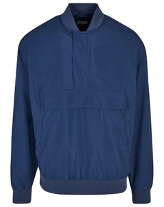 Бомбер "Мужской пуловер-бомбер " (1 шт.), без капюшона, синий Urban classics