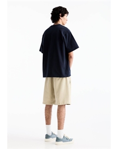 Спортивные брюки Bermuda, бежевые Pull & bear