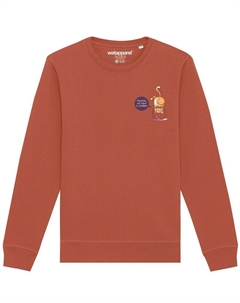 Свитер Sweatshirt Funny Cat, светло-коричневый Watapparel