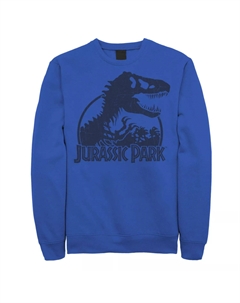 Мужской классический свитшот с логотипом «Скелет тираннозавра» «Парк Юрского периода» Licensed character