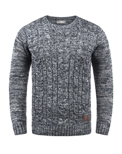 Свитер Sweater Philemon, пятнистый серый Solid
