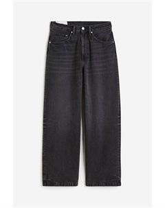 Джинсы Baggy, темно-серый H&m