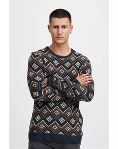 Свитер смесовой вязки " BHPullover", цвет Dress Blues Blend