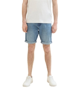 Джинсы Шорты-бермуды "JOSH" с фирменной этикеткой, джинсовый Tom tailor
