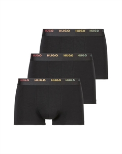 Underwear Трусы "TRUNK 5 PACK RAINBOW" (упаковка, 3 шт., 3 шт.), с поясом с логотипом, черный Hugo
