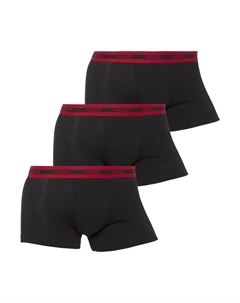 Underwear Трусы "TRUNK TRIPLET PLANET" (в упаковке 3 шт., 3 шт.), с прикрепленным поясом, черный Hugo
