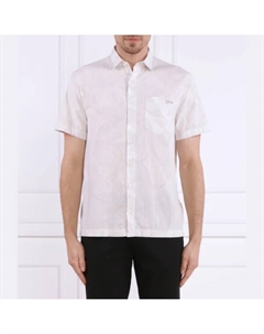 Рубашка Collins классического кроя с трафаретом, белый Guess