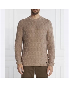 Свитер современного кроя Swaro, коричневый Joop